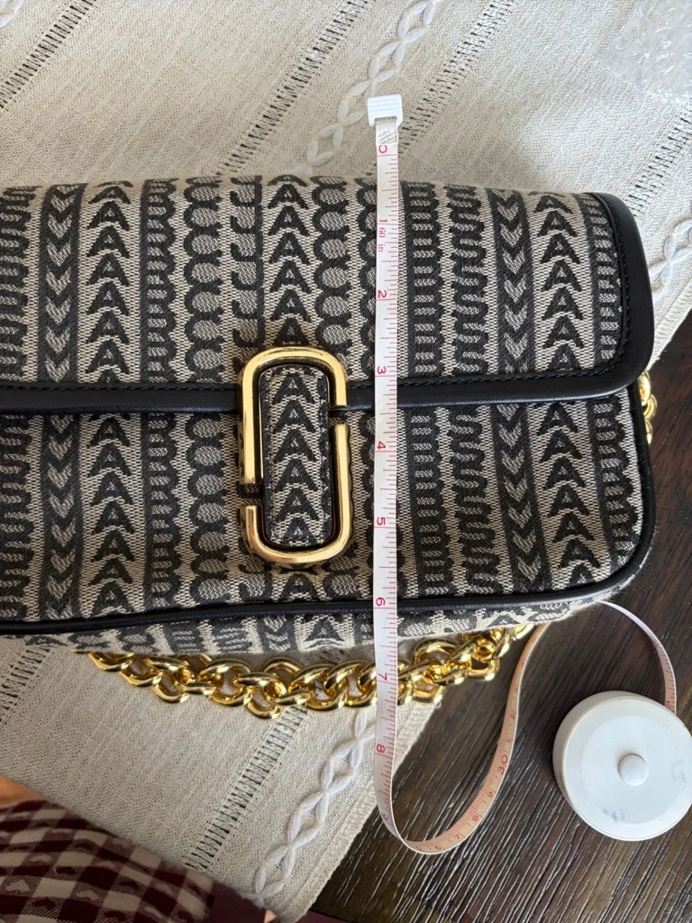 Marc Jacobs monogram J Marc shoulder bag - Picture 12 of 12